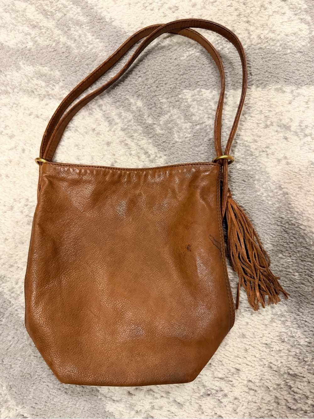 HOBO Leather Backpack Convertible Purse Dual Satchel  MSRP $288 - Picture 7 of 9